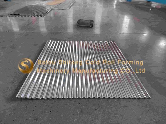 Shaft Diameter Dia 75mm Corrugated Sheet Rolling Machine For Thickness 0.4-0.6mm